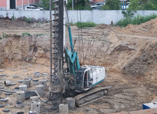 Piling Rig – Bored below 20 tonnes A47 course