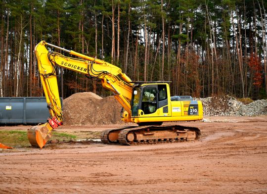 Soil Stabiliser A71 course