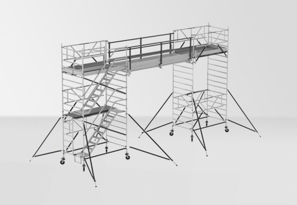 PASMA Towers with Bridges for Users